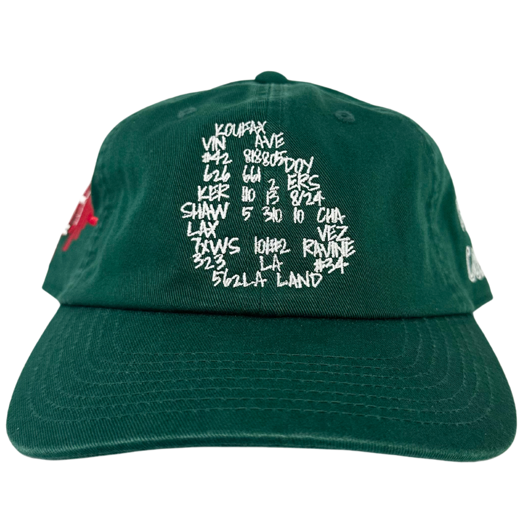 GREEN OG LA BASEBALL HAT