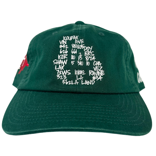 GREEN OG LA BASEBALL HAT