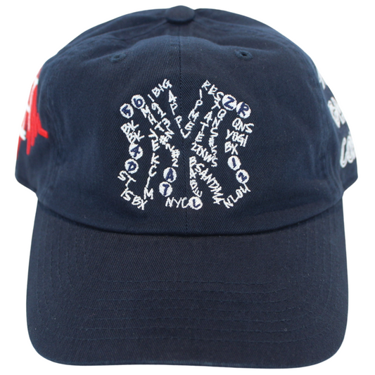 NAVY BLUE OG NY BASEBALL HAT