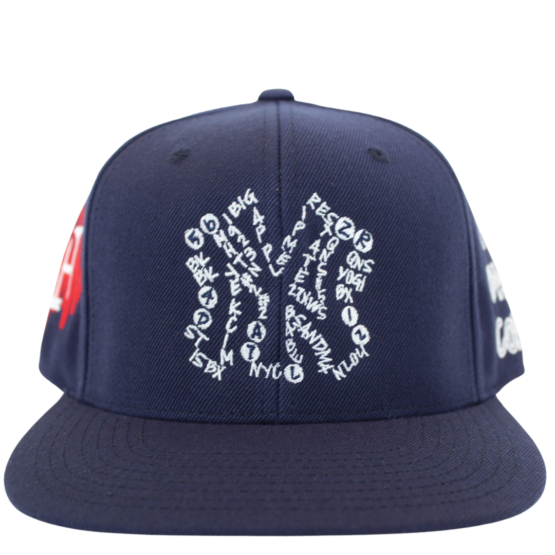 NAVY BLUE OG NY SNAPBACK