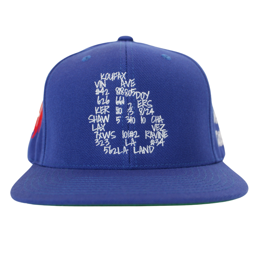 ROYAL BLUE OG LA SNAPBACK