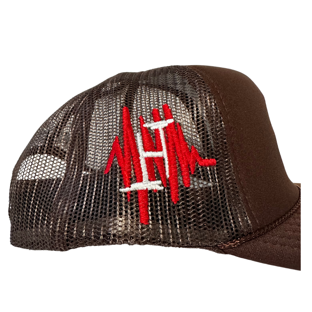 BROWN OG LA TRUCKER HAT