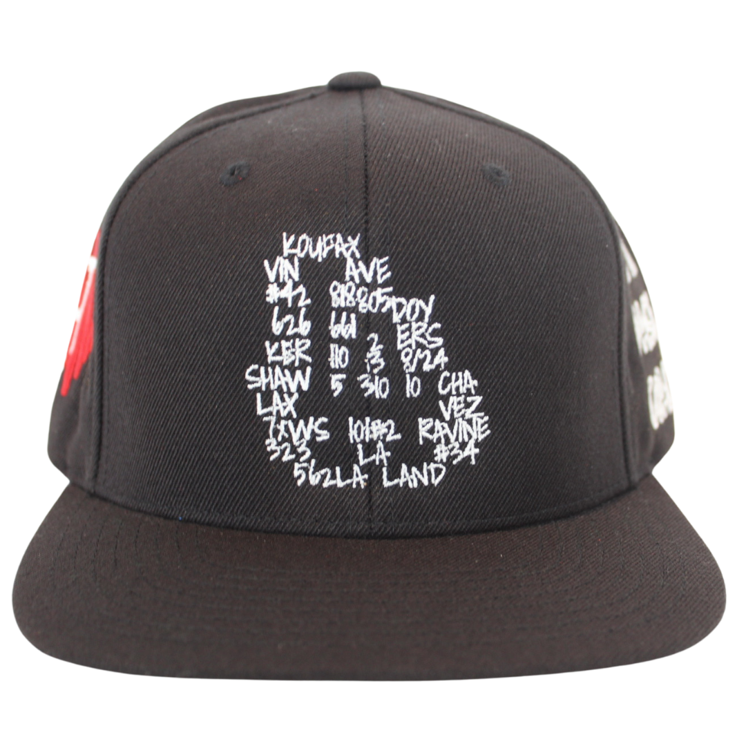 BLACK OG LA SNAPBACK